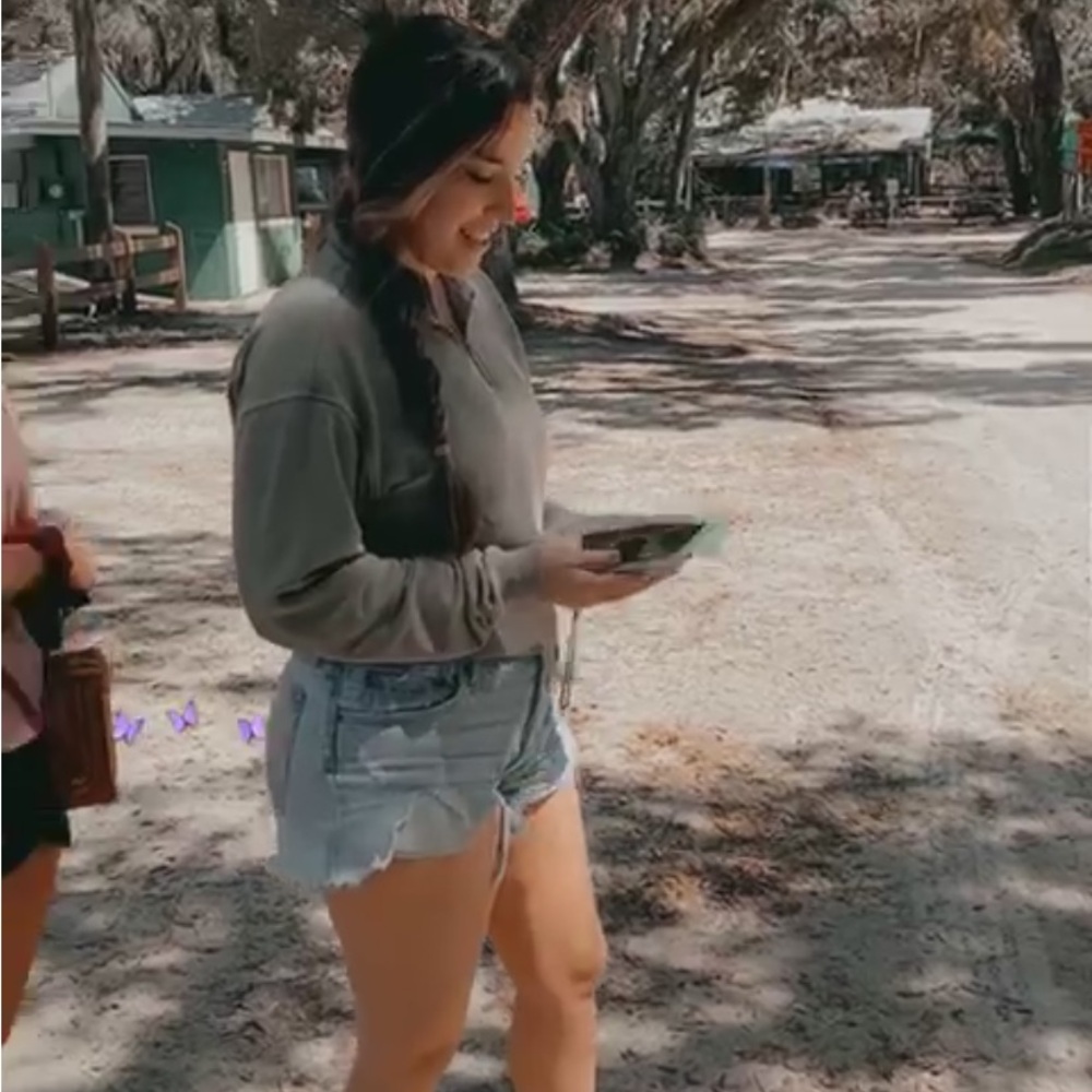 Distressed Agolde Shorts